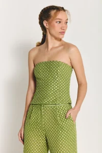 Cropped Beca Verde Pistache - ByNV