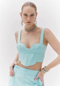Blusa Corset Cropped - Amar de Amarante