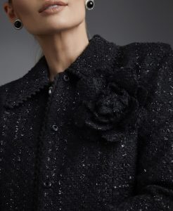 Broche Flor Clarice Preto - Iorane