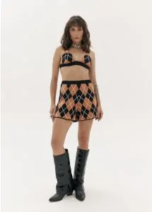 Top Tricot Cropped Alça - Amar de Amarante
