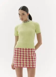 Blusa Tricot Manga Curta Verde - Amar de Amante