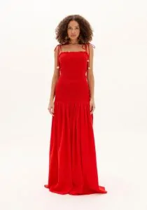 Vestido Longo de Alça - Amarante do Brasil