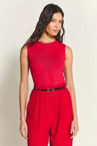 Body Amy Vermelho Goiaba- ByNv
