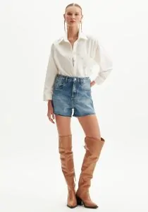 Short Jeans Relaxed Super - Amarante Do Brasil