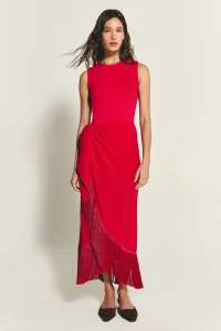 Saia Ceci Vermelho Cereja - ByNV