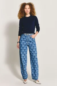 Calça Jeans Cristiane Est. Art Deco - ByNV