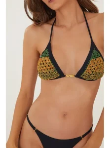 Calcinha Rafa Cheeky Black - ViX