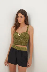 Top Aria Tricot Black - ViX