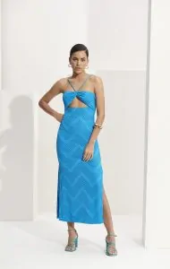 Vestido Com Amarração - L'Cecci