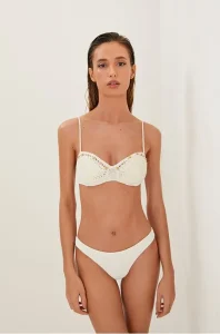 Calcinha Básica Cheeky White - Vix