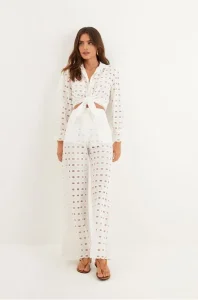 Blusa Manga Longa Zita Off White - ViX