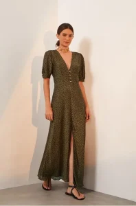 Vestido Midi Lorelay Rosewood - Vix