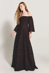 Vestido Anastacia Vermelho Ameixa - ByNV
