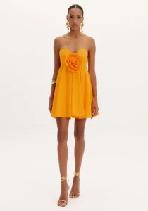 Vestido Curto Flor Removível - Amarante Do Brasil