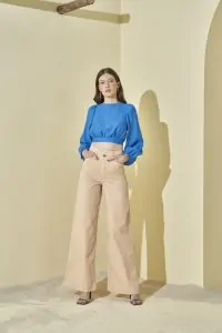 Calça Sarja Flare - L'Cecci