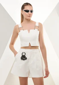 Conj. Cropped Fivela C e Short - CAOS