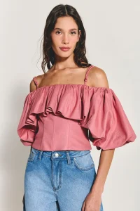 Blusa Chiara Rosa Malve - ByNV