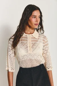 Blusa Tricot Juana Bege Fog - ByNV