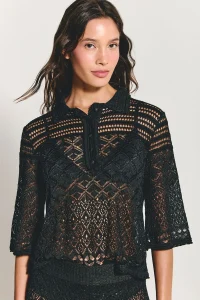 Blusa Tricot Juana Preto - ByNV