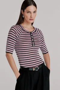 Blusa Tricot Lilia Pink - ByNV