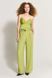Calça Emilia Verde Pistache - ByNV