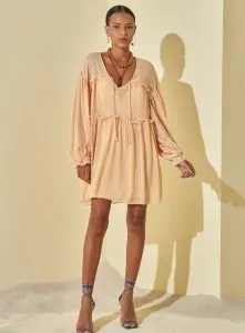 Vestido Curto Fluído - L'Cecci