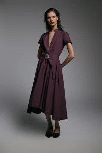 VESTIDO ETERNELLE UVA - LINI