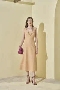 Vestido Slim de Alças - L'Cecci