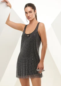 Vestido de Tule com Transfer - CAOS